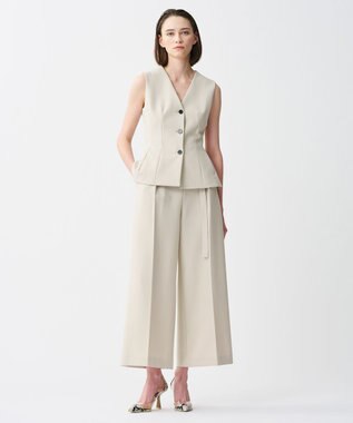 uncrave プルーフダブルクロス ジレ グレージュ