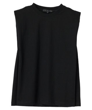 Green Parks ・ＳＵＧＡＲＳＰＯＯＮ【ＣＯＯＬ】タックノースリーブＴＥＥ Black