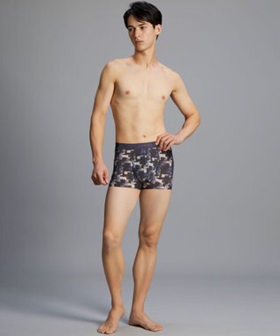 WACOAL MEN 【キモチイイパンツ】 ボクサーパンツ 動きにフィット フロント快適グラマラス 吸汗速乾 上質なフィット感 肌あたり軽減設計 前閉じ 下着 メンズ GT3371 /ブロス バイ ワコールメン コン