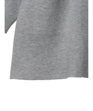 AMERICAN HOLIC バイカラーニットコーディガン Light Gray Mixture