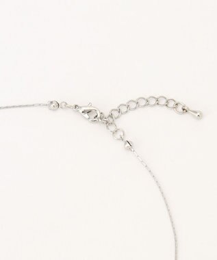 ANY SIS 【美人百花7月号掲載】トリプルリング ネックレス シルバー