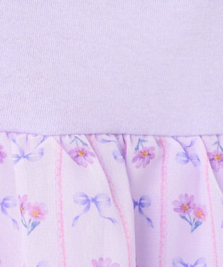 ANY KIDS ひらひら バックシャンTシャツ ラベンダー