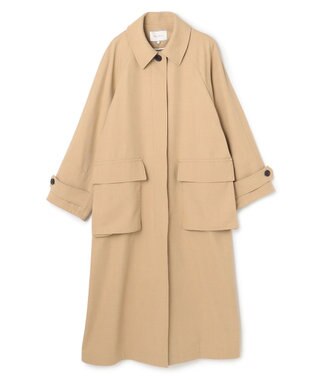 BEIGE， MOLUCCELLA / オーバーサイズステンカラーコート Beige