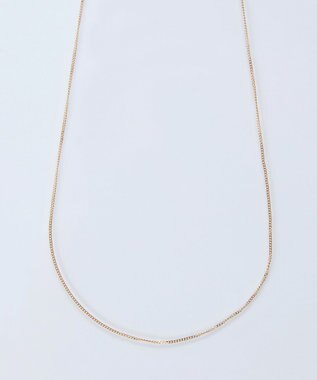 Phoebe 【K10】シャインリンクグルメッタチェーンネックレス/全長:37cm+3cm