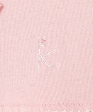 組曲 KIDS 【150-160㎝】 ドットティアードチュニック ピンク