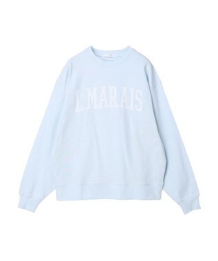 Green Parks ロゴトレーナーＴＥＥ Sax