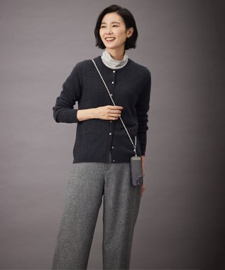J.PRESS LADIES 【WEB限定・2way】パール スマホ ストラップ ホワイト系