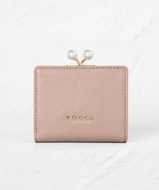 TOCCA POINT OF PEARL BIIFOLOD WALLET 2つ折り財布 ピンク系