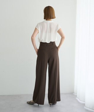 YECCA VECCA 2wayスカーフ付きブラウス Off White