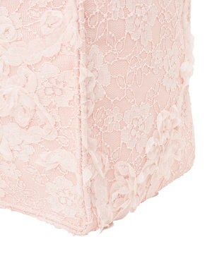 Maison de FLEUR 桜フリルハンドルスクエアトートSバッグ Light Pink
