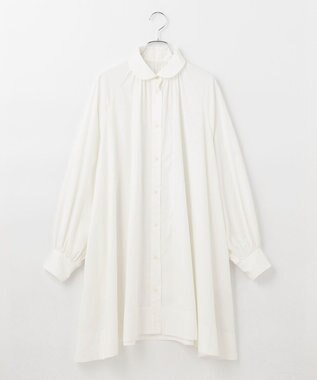 #Newans 【ANSWER for 男の子ママ】Aラインチュニックブラウス ホワイト系