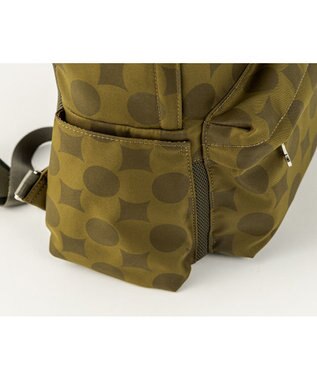 MIYABIYA La quoh with kirakaracho 南蛮七宝ベーシックプリント NEWリュック 鶯(カーキ)