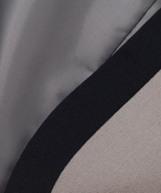 ANY KIDS ボレロ付き ワンピース グレー×ネイビーチェック