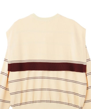 CRAFT STANDARD BOUTIQUE ニットストール+プルオーバー Border