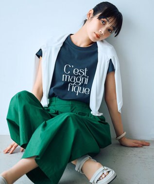 23区 S 【一部店舗限定/洗える】マルチ機能 シアー クロップド カーディガン ホワイト系