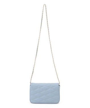 23区 【Oggi10月号掲載】キルティング ショルダーバッグ ターコイズブルー系