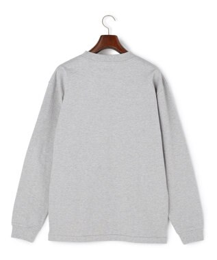 J.PRESS MEN 【J.PRESS ORIGINALS】【UNISEX】Cotton Jersey Small Logo Long Sleeve T-shirt ライトグレー系