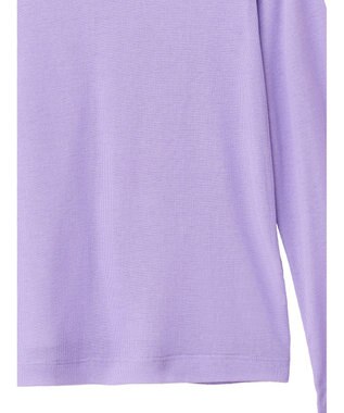 earth music&ecology シアーリブプルオーバー Lavender