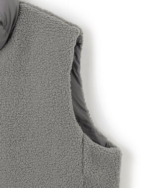 UNFILO MENS ウォーム ライトムーブ リバーシブルベスト [24年秋冬商品] グレー