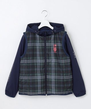 23区GOLF 【WOMEN】マルチウェイ ブルゾン＆リバーシブルベスト セットアイテム　気温の変化に対応 ネイビー系