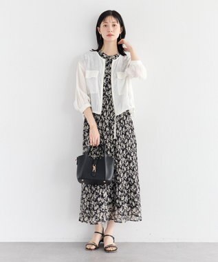 YECCA VECCA ドライタッチシアーブルゾン White