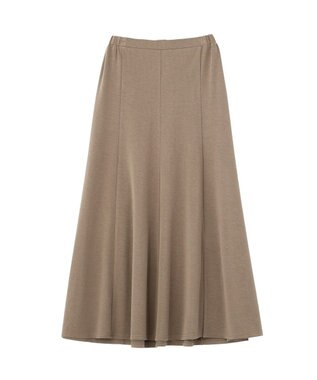 YECCA VECCA 【接触冷感】カットマーメイドスカート Dark Beige