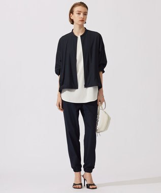 ICB L 【接触冷感・洗える】コンパクトスムース ノースリーブTシャツ オフホワイト系