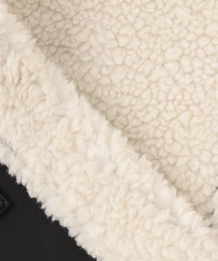 Feroux 【古畑星夏さん着用】ボアフライト ジャケット ブラック系