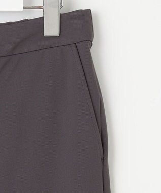 J.PRESS LADIES 【洗える】コンジュンク トリコットツイル パンツ グレー系
