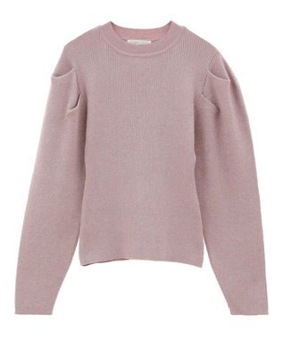 Green Parks ・ｓｗｉｎｇ　ｂｙ　ラメニットパワーショルダー Pink