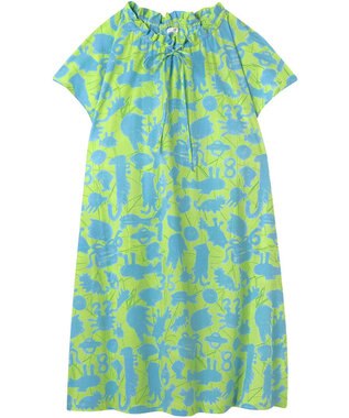 tsumori chisato SLEEP ツモリチサト ワンピース 綿100%(本体) ローン素材 4分袖 ロング丈 レディース UNT112 /ワコール