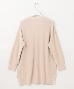 J.PRESS LADIES 【洗える】 コットンモダール カーディガン ベージュ系