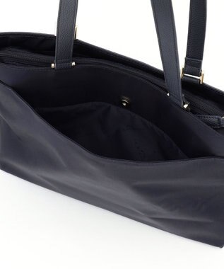 LA BAGAGERIE コンビ2WAYトートバッグ Mサイズ ネイビー