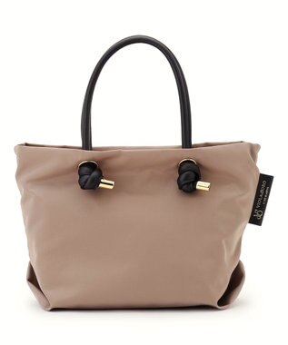 23区 VIOLAd'ORO 2WAY ナイロン トートバッグ (Sサイズ) ベージュ系