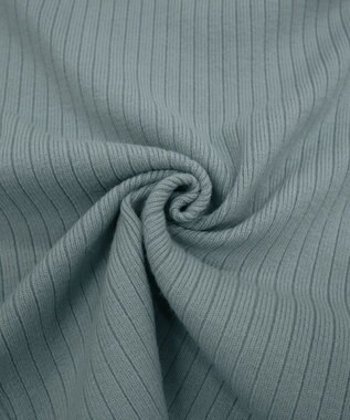 Tiaclasse L 【洗える】1枚でもレイヤード効果のあるサイドボタンチュニック ミント