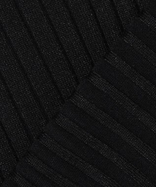 組曲 S ラメアンサンブル ニット ブラック系