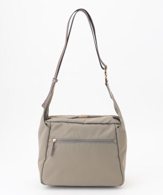LA BAGAGERIE メタルバックル　ボックスショルダー　Sサイズ グレージュ