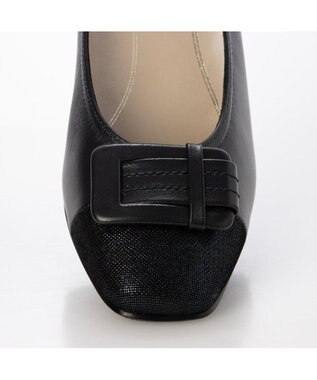 Riz raffinee <Riz raffinee>バックルモチーフパンプス ネイビー