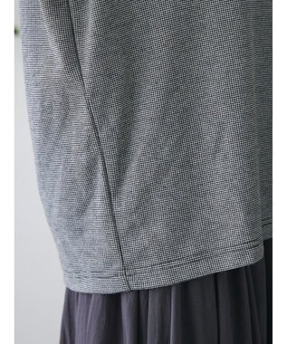 CRAFT STANDARD BOUTIQUE レトロ柄カットプルオーバー Black