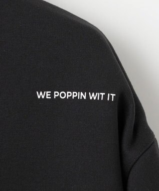 PW CIRCULUS 【WOMEN】ハーフジップ スウェット ブラック系