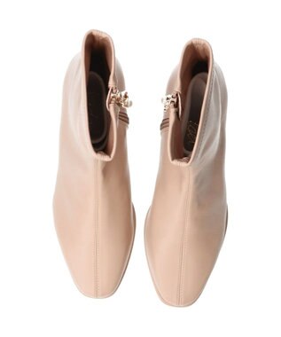 Bridget Birkin 【Bridget Birkin】パールチャームショートブーツ ベージュ