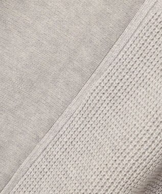 JOSEPH ABBOUD 【キングサイズ・洗える】コットンバルキーニットブルゾン ライトグレー系