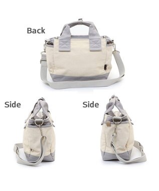 PET PARADISE ペットパラダイス お散歩 ショルダーバッグ (27×22cm)  ホワイト 無彩色