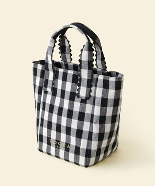 TOCCA 【WEB＆一部店舗限定】WAVES HANDLE TOTE トートバッグ ブラック系5