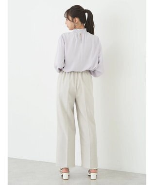 earth music&ecology シャーリングブラウス Light Pink