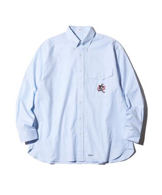 【AaronChang】【UNISEX】バギーフィット オックスフォードシャツ/B.D