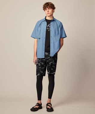 JOSEPH ABBOUD MOUNTAIN 【サスティナブル素材】37.5リサイクル天竺Tシャツ ブラック系