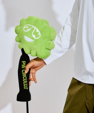 PW CIRCULUS 【UNISEX】キャラクターヘッドカバー ゴルフ ライトグリーン系