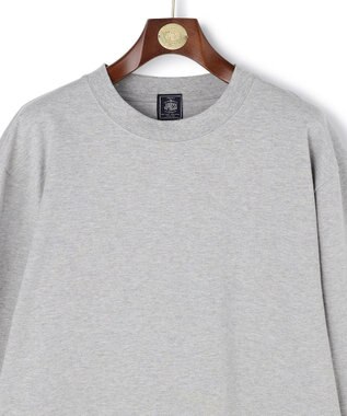 J.PRESS MEN 【J.PRESS ORIGINALS】【UNISEX】Cotton Jersey Small Logo Long Sleeve T-shirt ライトグレー系