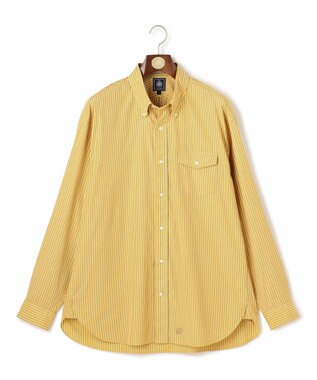 J.PRESS MEN 【J.PRESS ORIGINALS】SOKTAS Meander Garment Dye B.D. Shirt / Baggy-Fit イエロー系1